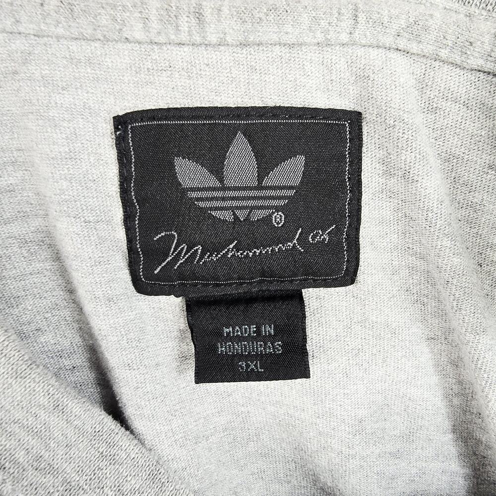 Adidas Muhammad Ali Shirt Mens 3XL Gray The Greatest Boxer Boxing Vintage Y2K - Picture 4 of 13